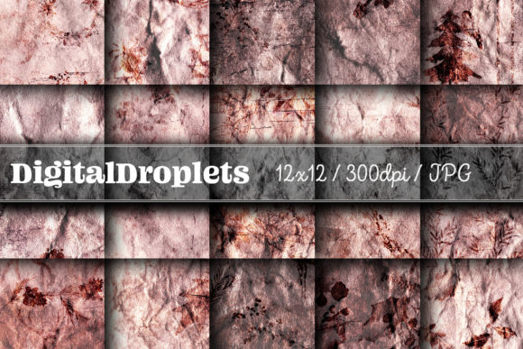 Christmas Papers Vol. 4 | Collection: A Gothic & Grunge Design Asset