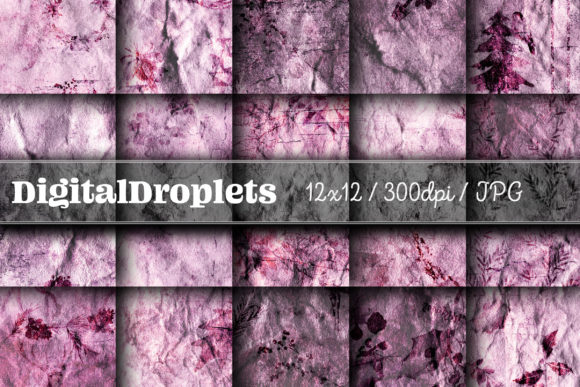 Christmas Papers Vol. 5: Gothic Grunge for Vintage Designs