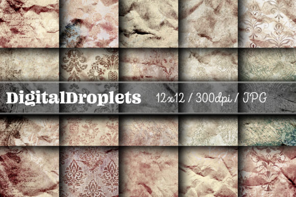 Golden Damask Dust Vol. 21: A Vintage Design Collection