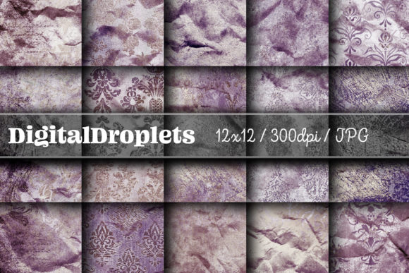 Golden Damask Dust Vol. 48: A Vintage Design Collection