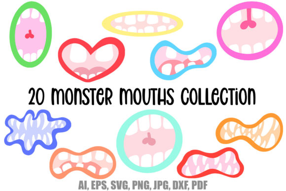 Unleash Your Creativity: 20 Monster Mouth Cartoon Vampire Teeth